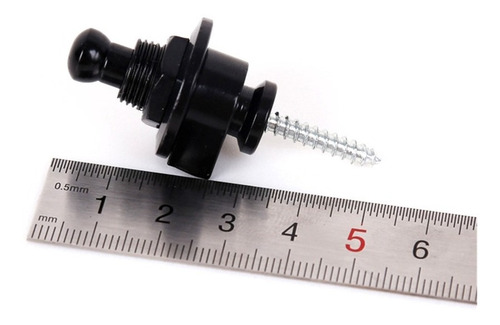 Imagen 2 de 3 de Strap Lock Para Guitarra, Bajo. Seguridad Correa. 1 Par