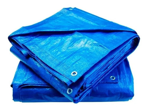 Lona Carreteiro 75 Gramas Starfer 10x4 Azul Impermeável