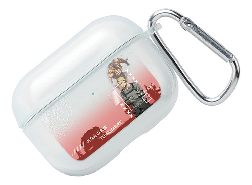 Funda Para AirPods Attack On Titan Reiner Final Con Nombre