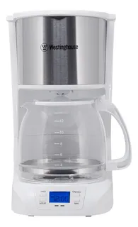 Westinghouse Cafetera Digital 1.5 L 800 Watts Blanco Wkcm109