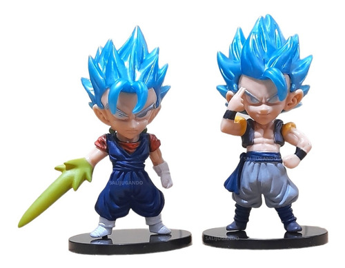Muñecos Dragon Ball X7 Figuras 11cm Personajes Con Base