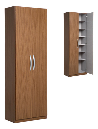 Mueble Armario Closet Multiuso 2 Puertas + Estantes Mdp Casa