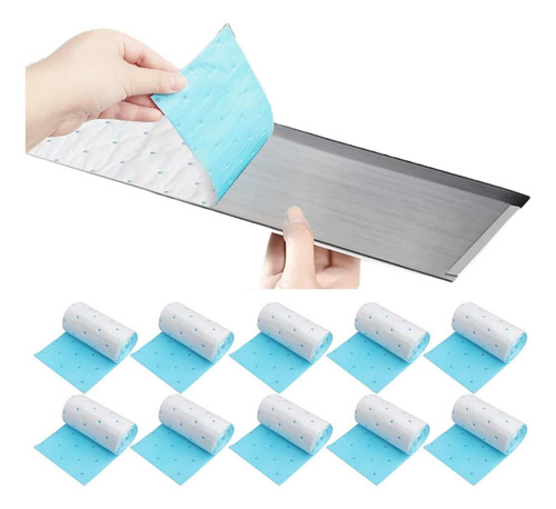 10 Cocina Papel De Filtro For Campana Extractora Desechable