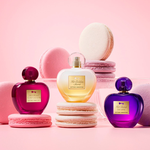 Perfume Banderas Her Secret Temptation Eau De Toilette Natural Spray 80 mL Para Mujer