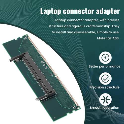 Conector Ada De Memoria Ram So-dimm Para Computadora De Escr