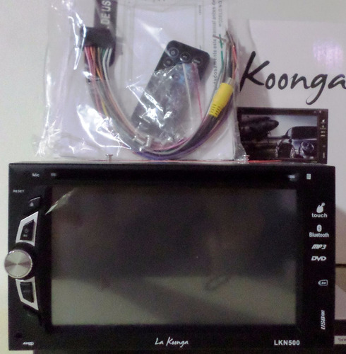 Reproductor Cd/dvd/mp3 Koonga Lkn-500 Usb/sd/bluetooth Tacti