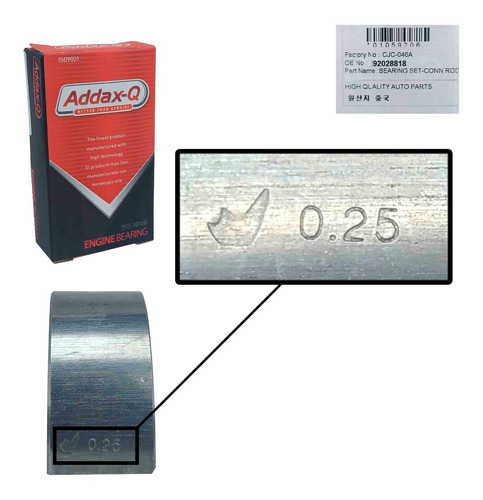 Imagen 8 de 10 de Conchas Biela 0.10 Daewoo Nubira 2.0 1997 1998 1999 Original