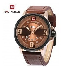 Relógio Masculino Esporte Fino Naviforce Com Frete Grátis