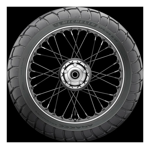 Imagen 4 de 10 de Caucho Para Moto Michelin 130/80r17 65h Anakee Adventure R
