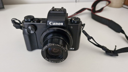 Canon Powershot G5x Cámara Digital + Bateria Extra + Bolso Negro (Usado)