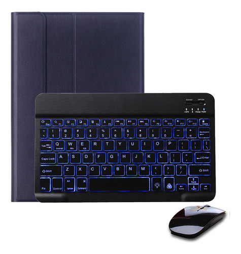 Funda Teclado Led Mouse Para Huawei Mediapad T3 10 9.6 Ñ