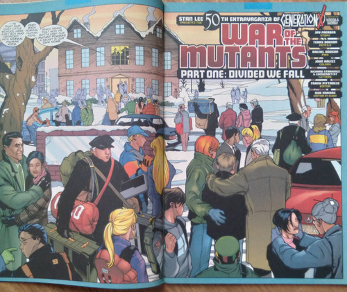 Gibi Generation X 50. War Of The Mutants. Ed Marvel (Usado)