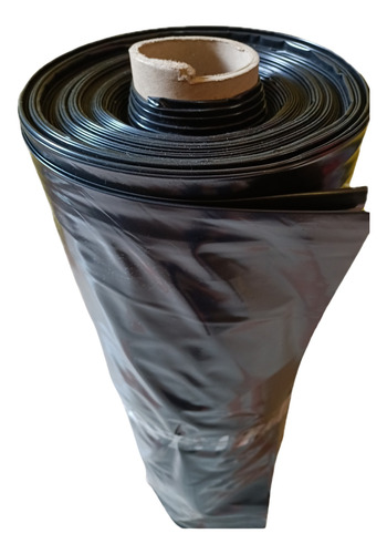 Rollo De Hule Negro Para Construcción Calibre 800 De 4 X 80m