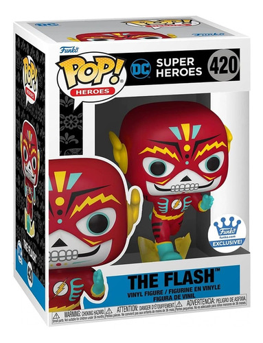 Funko Pop! The Flash Dia De Muertos #420 Exclusivo