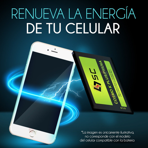 Pila Para Polaroid Cosmo K Plus P5526a 5526 2800mah