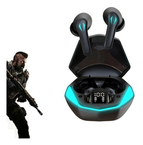 Auriculares intraurales inalámbricos 5.1 Gamer Rgb antirruido