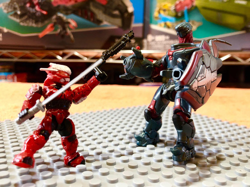 Megabloks Mega Construx Halo Ayabusa Vs Hunter Del Pelican