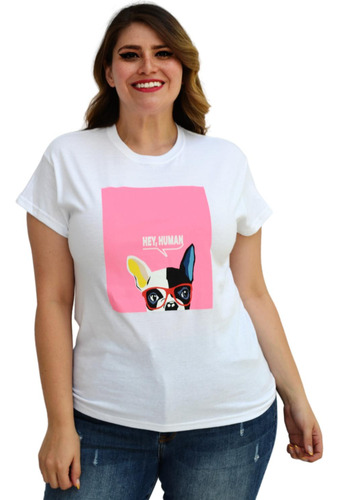 Playera Talla Extra, Modelo 9001-35 (blanco)