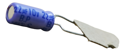 Capacitor Electrolitico 22uf 10v (no Polarizado) Paq. 3pcs
