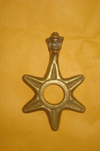 Macana De Bronce Antiguo