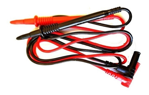 Imagen 2 de 6 de Puntas De Tester Gralf Pgf-11 + Punta Cocodrilo 1m X 17mm