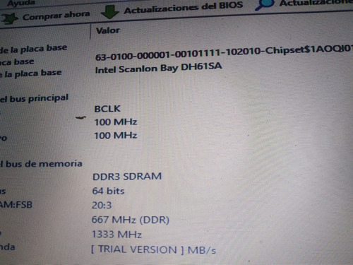 Placa Madre Intel / Cpu I3 / 2 Gb / Cooler (Usado)