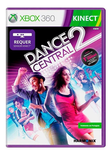 Jogo Dance Central 2 - Xbox 360 - Mídia Física - Original