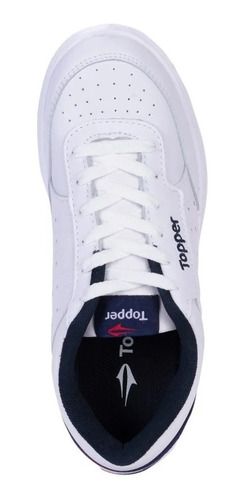 Imagen 3 de 5 de Zapatillas Topper X Forcer Adulto Tenis 100% Cuero Flor
