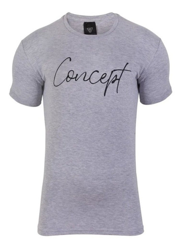 Remera Hombre Farenheite Concept Gris