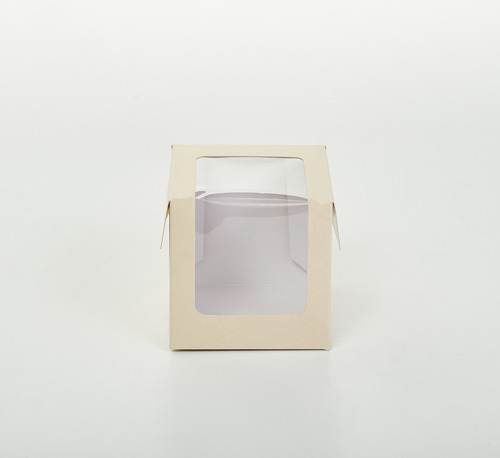 Caja 1 Pieza Visor Pvc 10x10x10cm (x100) Mini Porcion 050