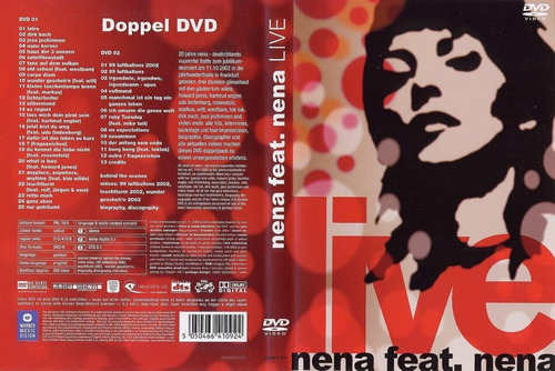 2 Dvd      Nena  Featuring Nena       Edición Alemana