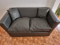Comprar Sillón De Ecocuero De 2 Cuepos +2 Almohadones