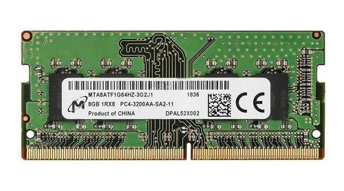 Memoria Ram Portatil O Todo En Uno 8gb Pc4-3200 Micrón