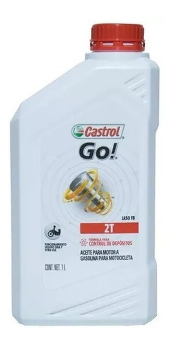 Aceite Moto Castrol 2t Go 1litro Motos Coyote