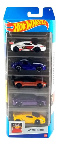 Pack 5 Motor Show - Hot Wheels