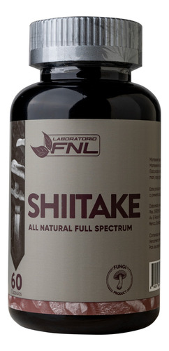 Fnl Shiitake Apoya Sistema Inmune 60 Capsulas