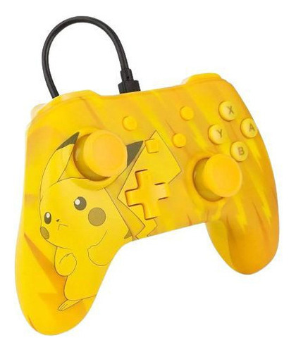 Controle Nintendo Switch Pokemon Pikachu Wired Fio Power