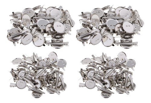 120 Piezas Broche Redondo Broches Para El Cabello Broches