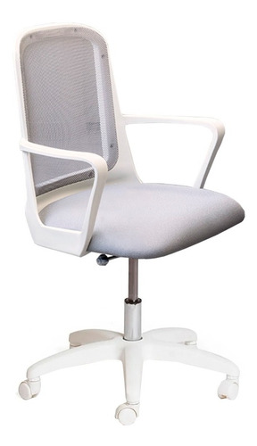 Silla Fresa Blanca Oficina Escritorio Rossi Diseño 