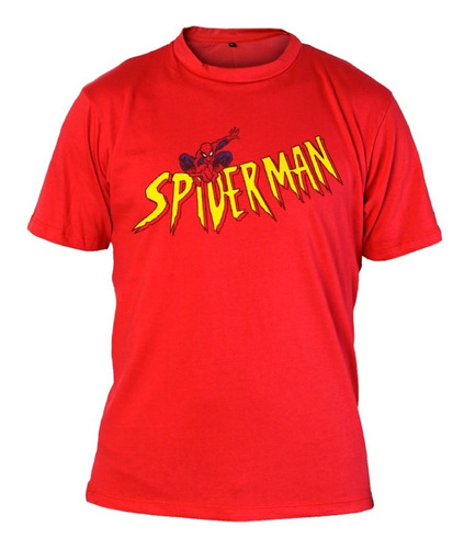 Remera Algodon Premium - 0410 Superheroes 4 - Spiderman