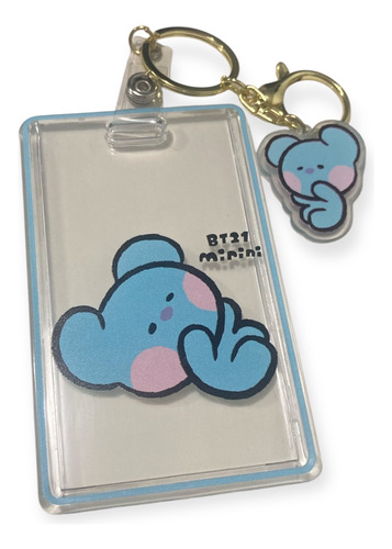 Porta Gafete Bt21 Card Holder Mod2