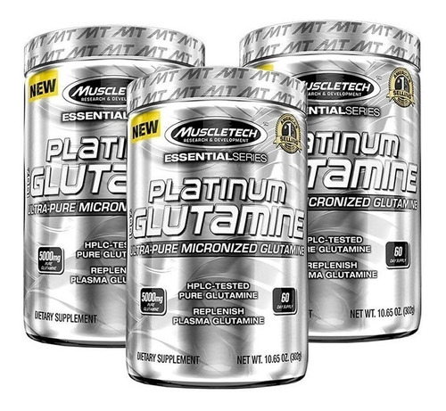 Essential Series Muscletech 100% Glutamine Platinum Usa !!