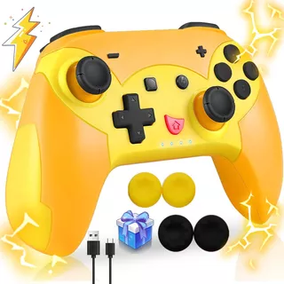 Control Inalámbrico Joystick Nintendo Switch Amarillo