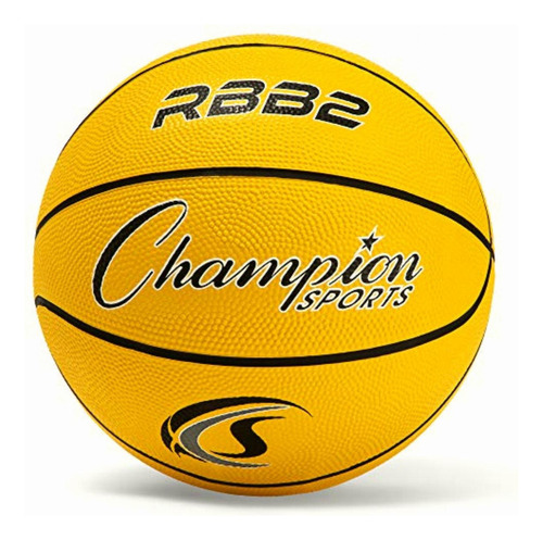 Champion Sports Balón De Baloncesto Junior De Goma,
