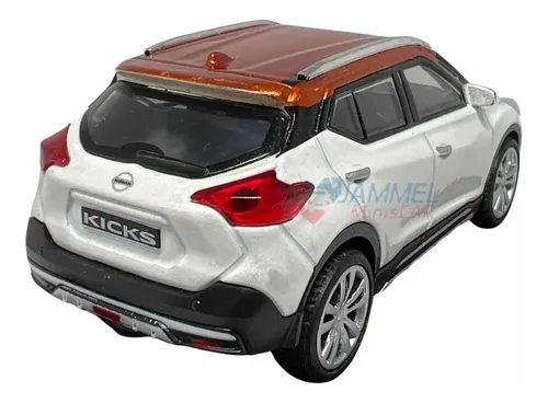 Nissan Kicks ミニカー ホワイト 1/43 Miniatura Nissan Kicks 1/43 Dealer Edition | MercadoLivre