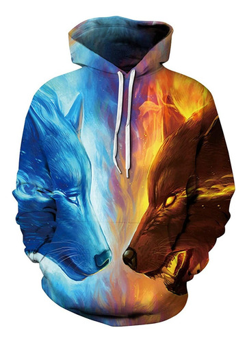 Sudadera Con Capucha Con Capucha 3d 3d Impresión Digital