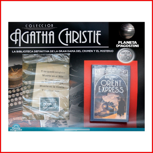 Agatha Christie #1 Asesinato Orient Express Planeta Agostini