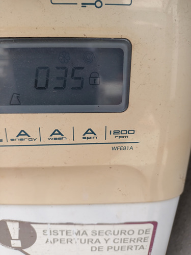 Lavarropas Whirlpool Wfe81a 8kg 1200 Rpm Funcionando Beige (Usado)