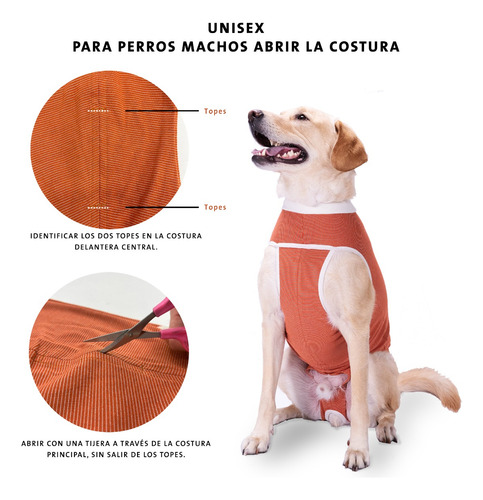 Body De Cobre Completo Post Quirúrgico Talla 2 (3.5 A 4.5kg)