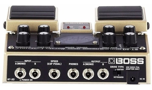 Pedal Boss Rt20 Rt-20 Rt 20 Rotay Speaker Simulator Guitarra